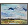 1_Marsh Skies 51"W x 39"H Canvas