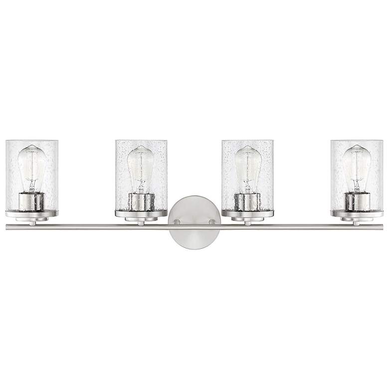 Image 2 Marshall 31 1/4" Wide Polished Chrome 4-Light Bath Light more views
