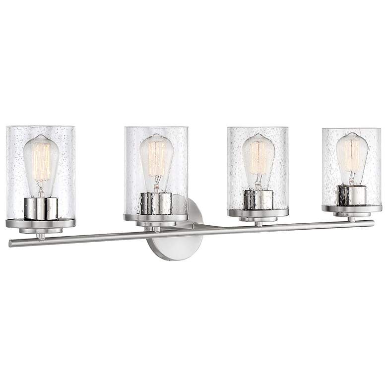 Image 3 Marshall 31 1/4" Wide Polished Chrome 4-Light Bath Light more views