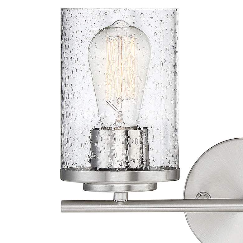 Image 2 Marshall 9 1/2"H Polished Chrome 2-Light Wall Sconce more views