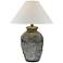 Marshall Clay 30" High Rustic Hydrocal Vase Table Lamp