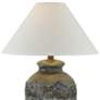 Marshall Clay 30" High Rustic Hydrocal Vase Table Lamp