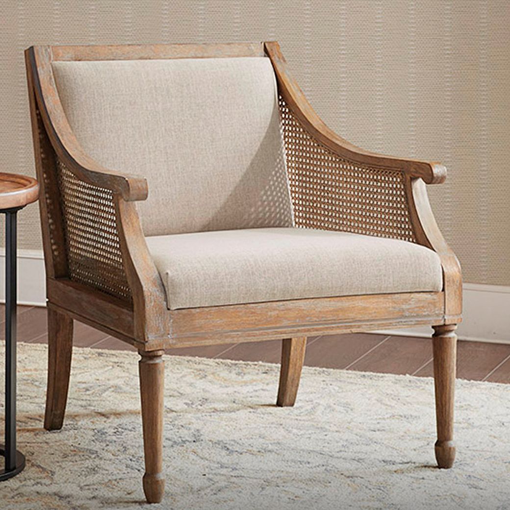 Natural best sale wood armchair