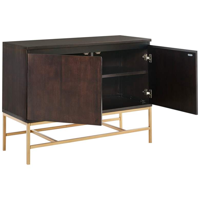 Image 5 Martha Stewart Allister 40" Wide Morocco Wood 2-Door Accent Cabinet more views