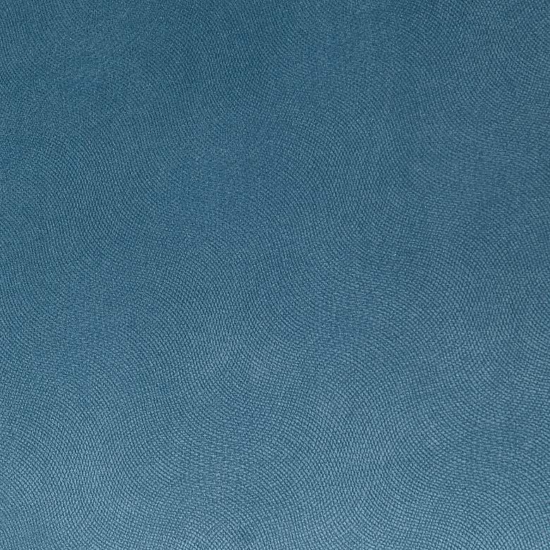 Image 7 Martha Stewart Anna Blue Jacquard Fabric Accent Armchair more views