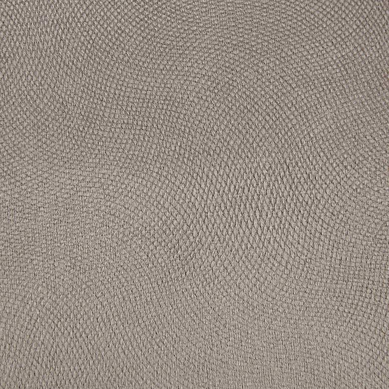 Image 5 Martha Stewart Anna Light Gray Fabric Accent Armchair more views
