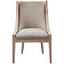 Martha Stewart Bedford Linen Fabric Dining Chair