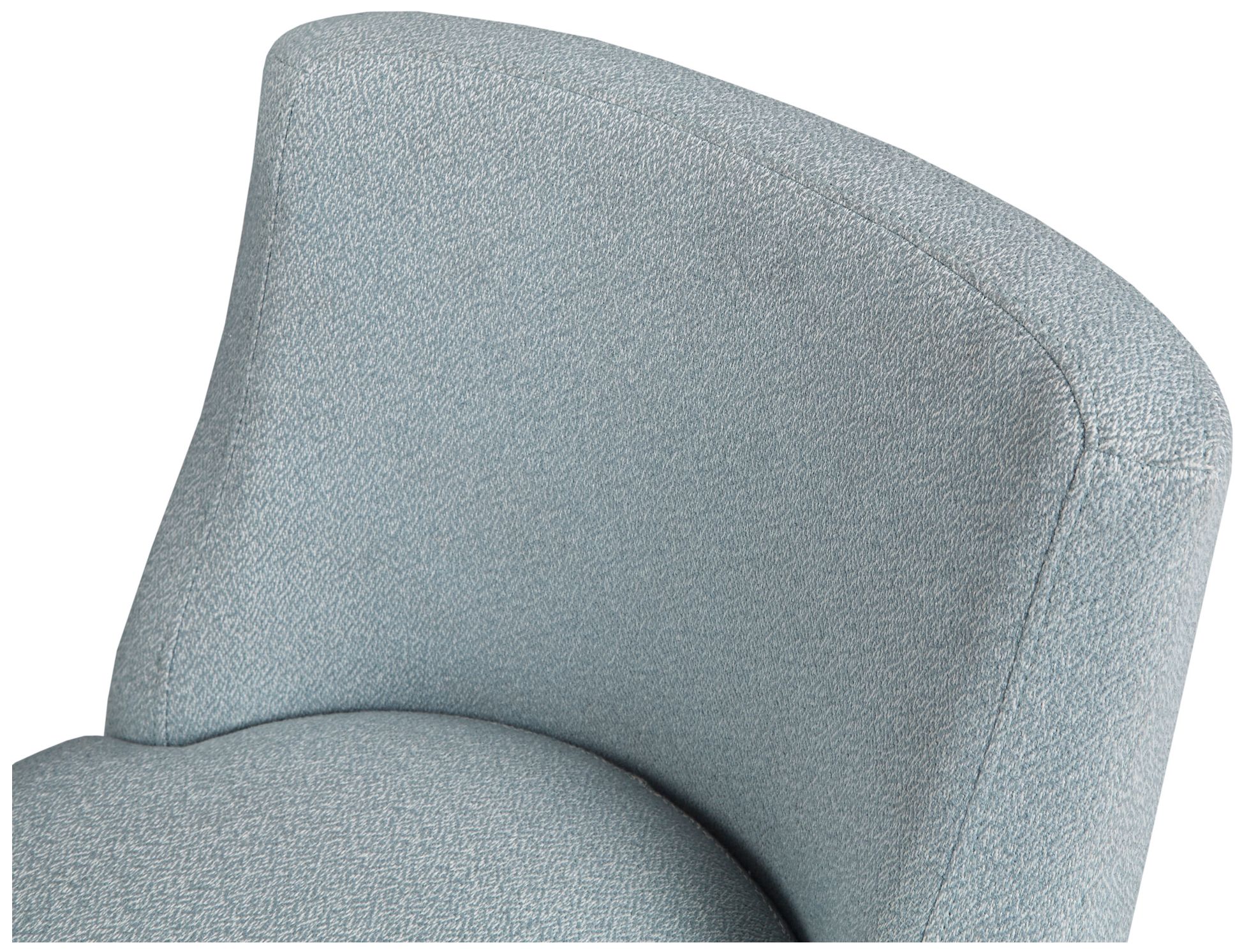 Image 7 Martha Stewart Blue Delaney 25" Upholstered Counter Stool more views