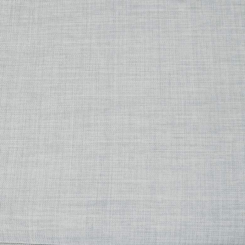 Image 5 Martha Stewart Caymus 48" Wide Light Gray Rectangular Storage Bench more views