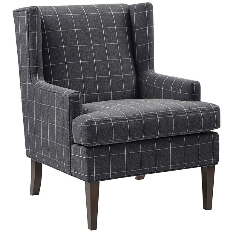 Image 2 Martha Stewart Charcoal Decker Accent Chair