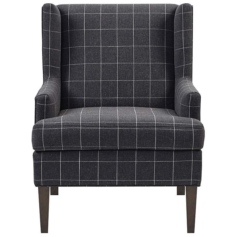 Image 5 Martha Stewart Charcoal Decker Accent Chair more views