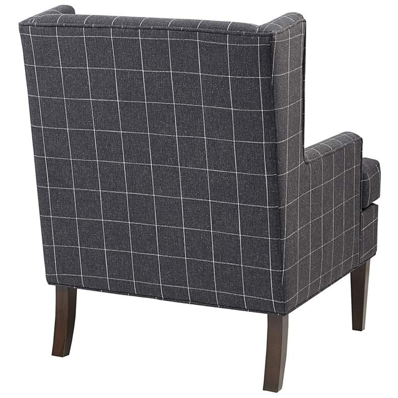 Image 7 Martha Stewart Charcoal Decker Accent Chair more views