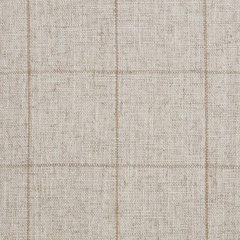 Image 4 Martha Stewart Decker Beige Fabric Accent Armchair more views