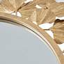 3_Martha Stewart Eden Gold 30 1/2" Ginkgo Leaf Wall Mirror more views