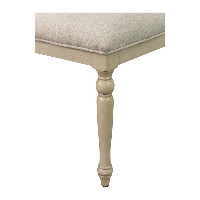 Image 5 Martha Stewart Fiona Light Gray Fabric Dining Chairs Set of 2 more views