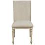 7_Martha Stewart Fiona Light Gray Fabric Dining Chairs Set of 2 more views