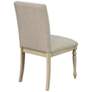 Martha Stewart Fiona Light Gray Fabric Dining Chairs Set of 2