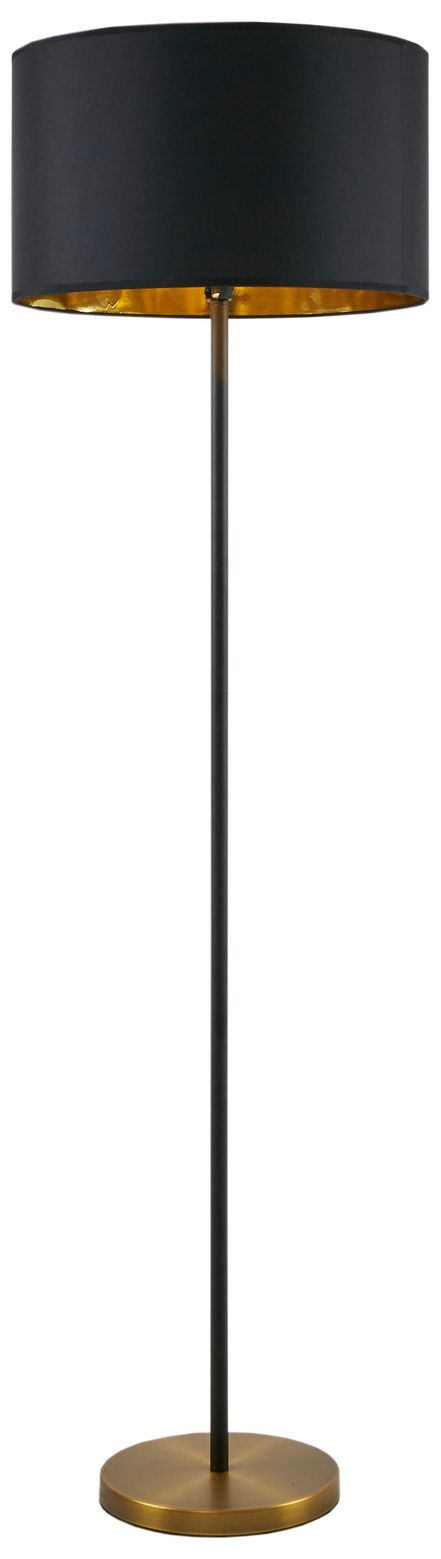 Image 2 Martha Stewart Gold/Black Hunts Metal Floor Lamp