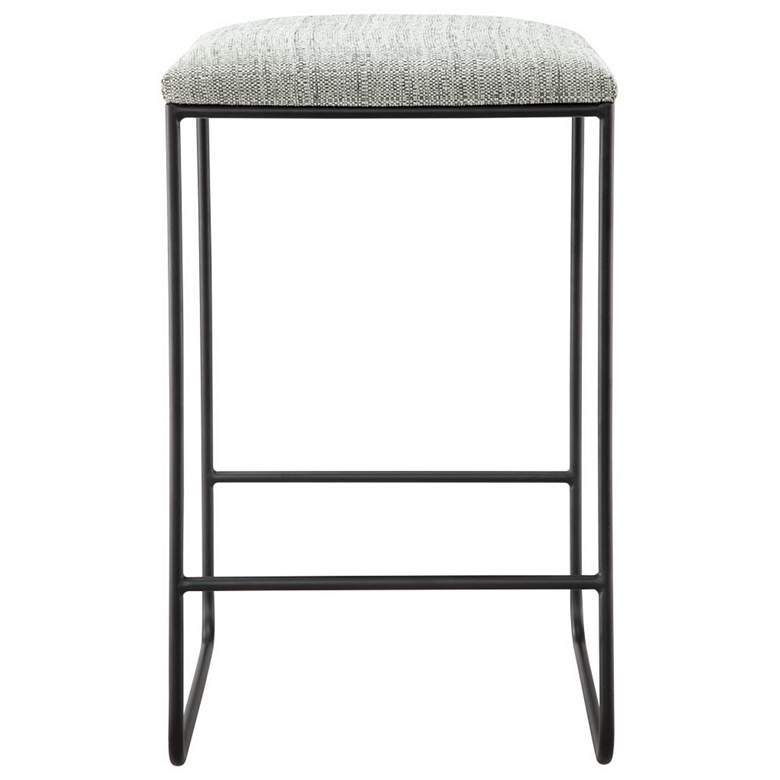 Image 1 Martha Stewart Grey/Black Hastings Counter Stool