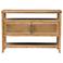 Martha Stewart Honey Naomi 2 Door Storage Console Table
