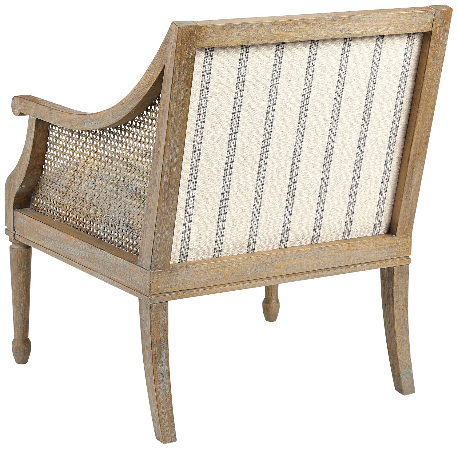 Image 7 Martha Stewart Isla Beige Fabric Accent Armchair more views