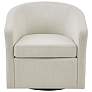 Martha Stewart Ivory Amber Swivel Chair