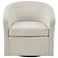 Martha Stewart Ivory Amber Swivel Chair