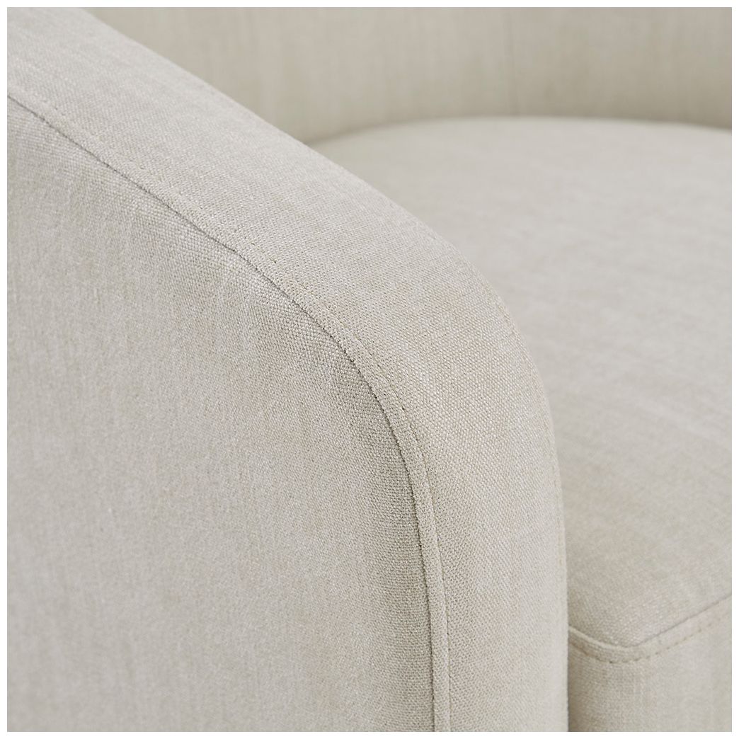 Image 3 Martha Stewart Ivory Amber Swivel Chair more views