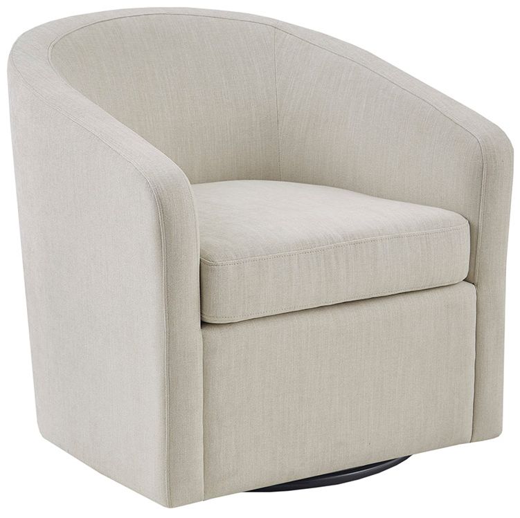 Image 6 Martha Stewart Ivory Amber Swivel Chair more views