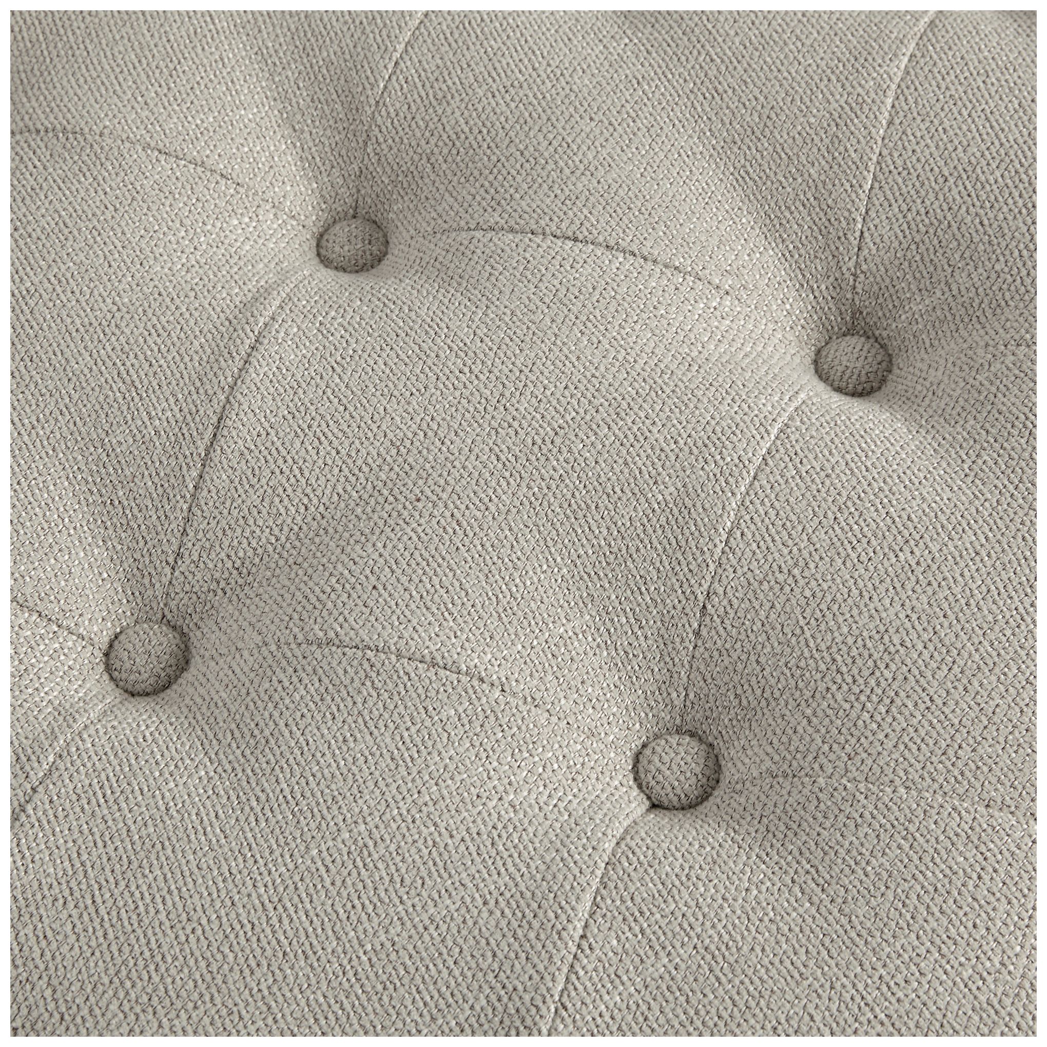 Image 6 Martha Stewart Linen Clara Accent Ottoman more views