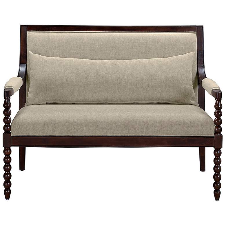 Image 1 Martha Stewart Morocco Brown/Taupe Philippe Loveseat