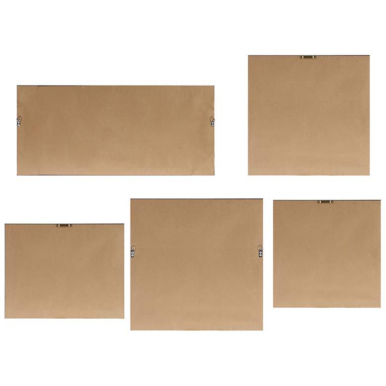 Image 7 Martha Stewart Multi Vista Framed Embellished Canvas Gallery 5 Piece Set more views