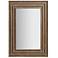 Martha Stewart Naomi 34" High Rectangular Natural Rattan Wall Mirror