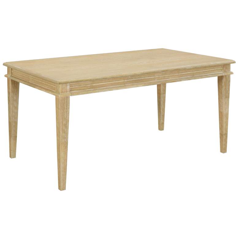 Image 1 Martha Stewart Natural Bella Parsons Dining Table