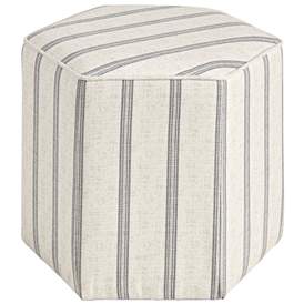 Image1 of Martha Stewart Natural Ellen Accent Ottoman