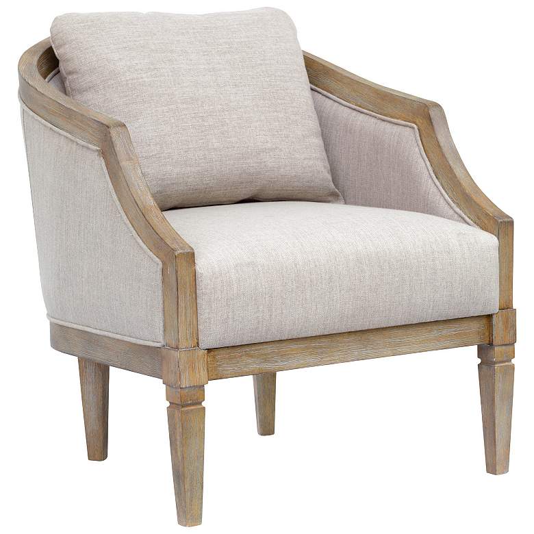 Image 1 Martha Stewart Natural Whitney Accent Chair