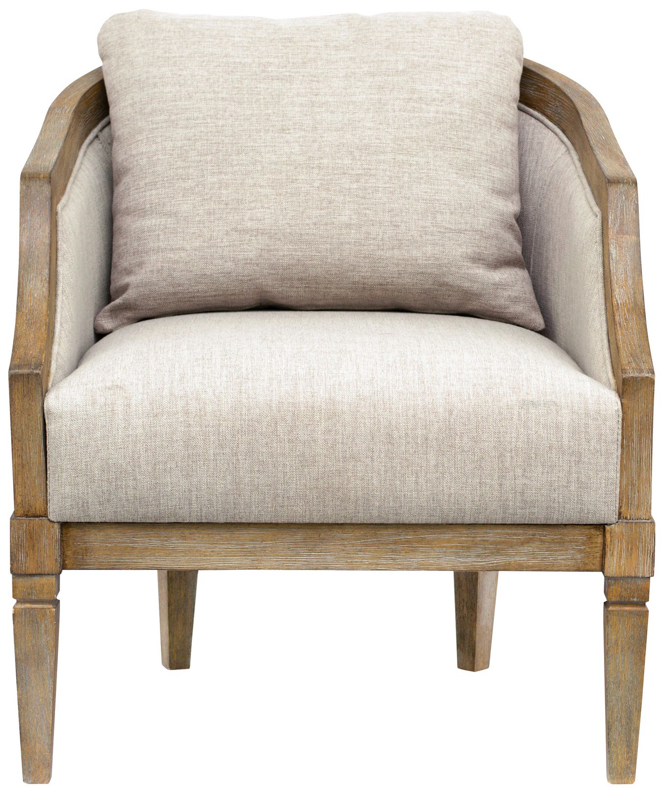 Image 3 Martha Stewart Natural Whitney Accent Chair more views