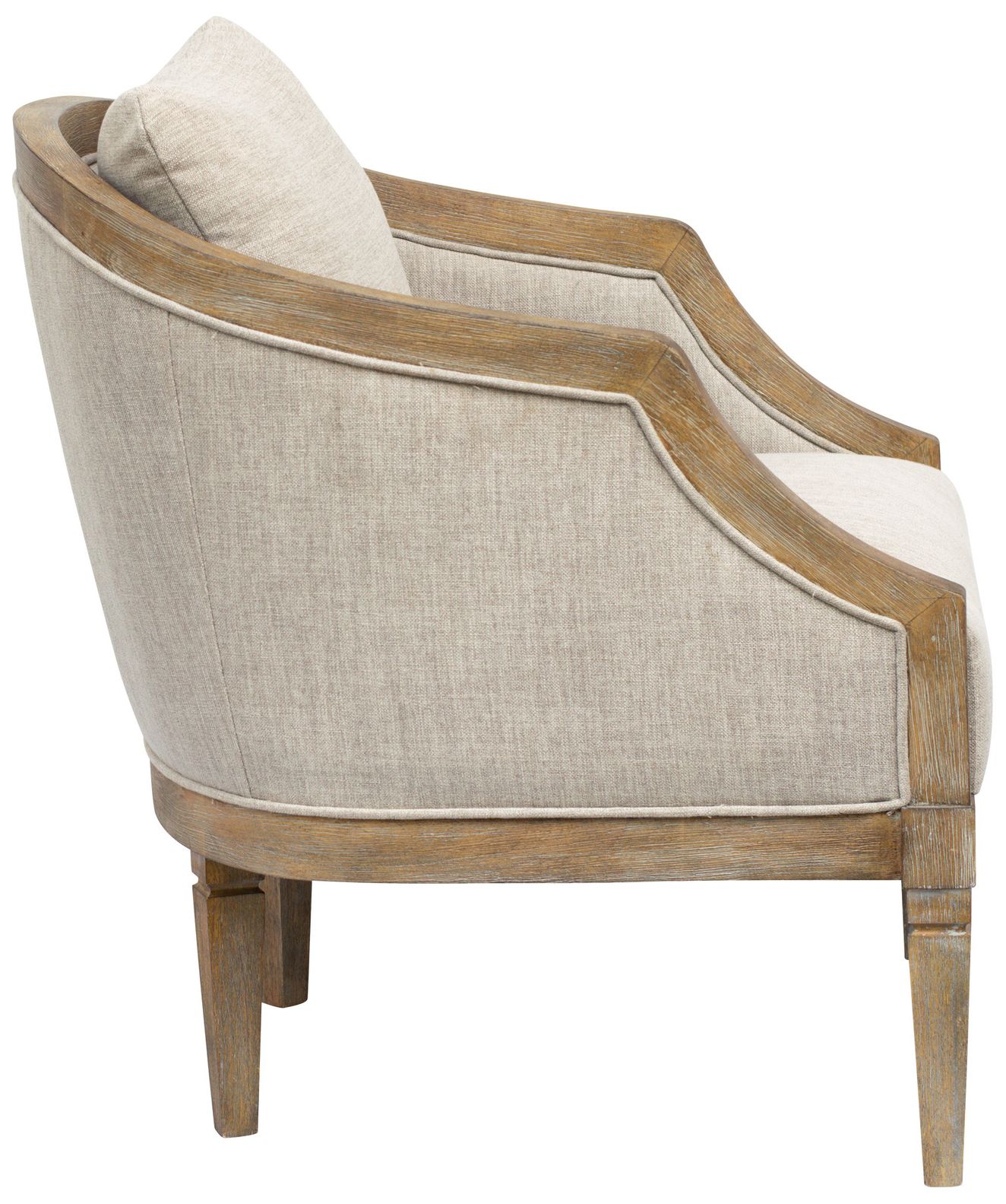 Image 4 Martha Stewart Natural Whitney Accent Chair more views