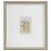 Martha Stewart Off-White Natural Agate Double Mat Shadow Box Wall Decor