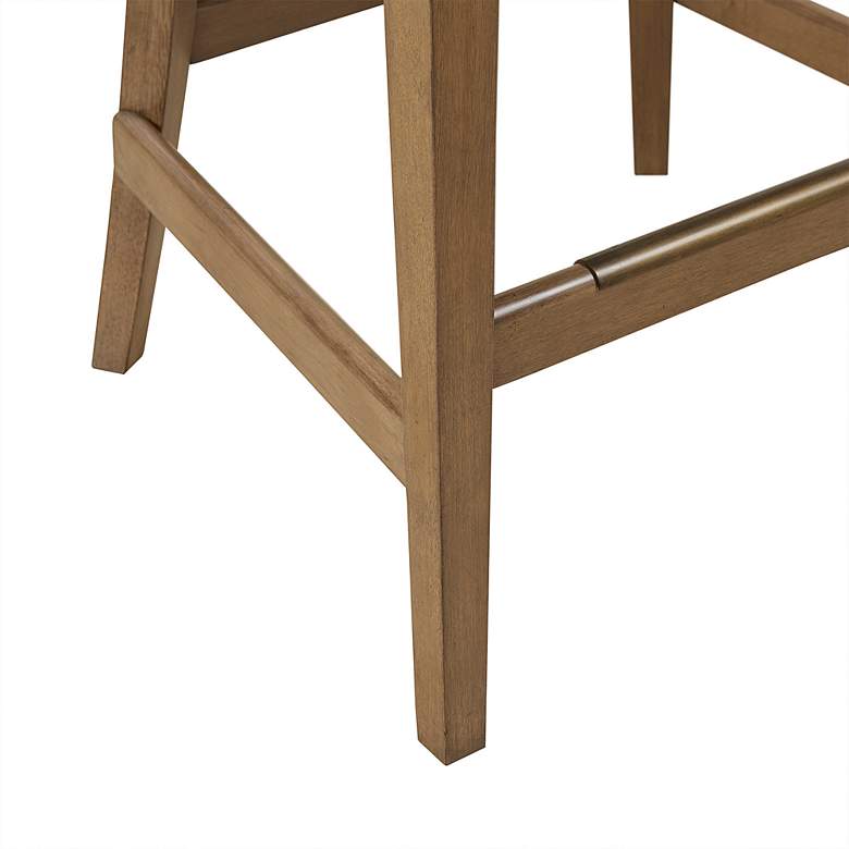 Image 6 Martha Stewart Playa 25" Natural Rattan Counter Stool more views