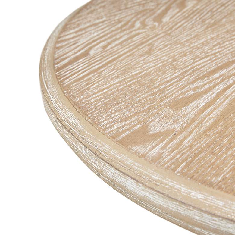 Image 5 Martha Stewart Reclaimed Wheat Fatima Round Accent Table more views