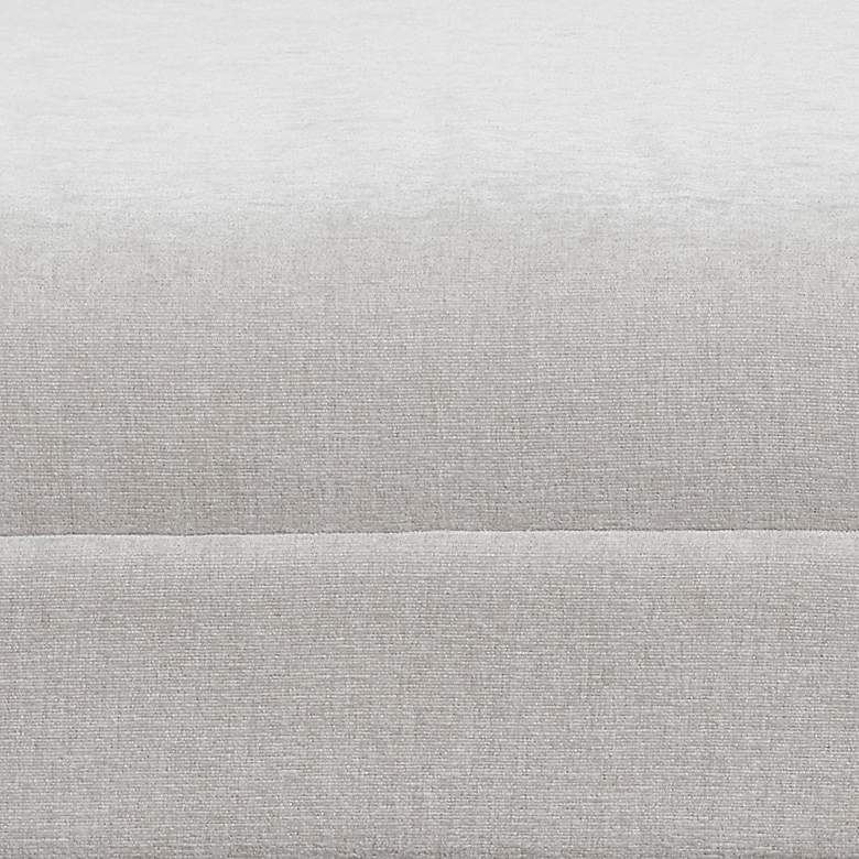 Image 3 Martha Stewart Sloane 42 inch Wide Light Gray Rectangular Accent Bench more views