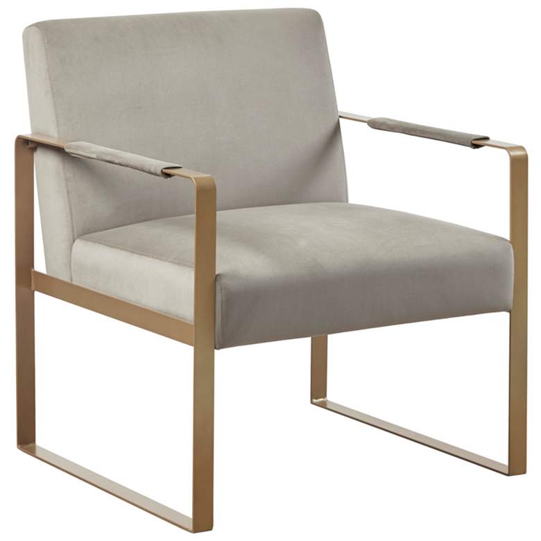 Image 1 Martha Stewart Taupe Jayco Accent Chair