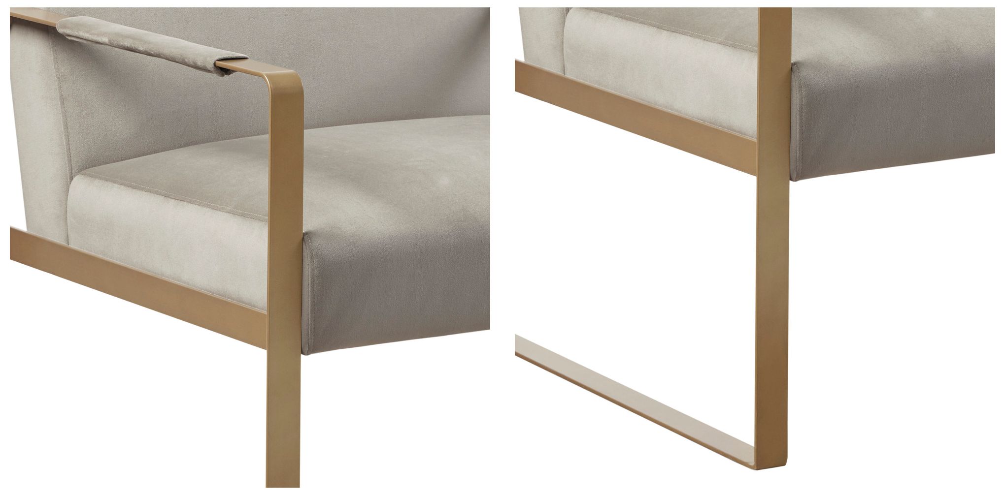 Image 6 Martha Stewart Taupe Jayco Accent Chair more views