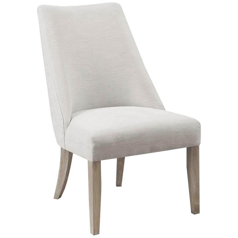 Image 5 Martha Stewart Winfield Ivory Fabric Dining Chairs Set of 2 more views
