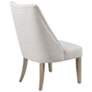 Martha Stewart Winfield Ivory Fabric Dining Chairs Set of 2