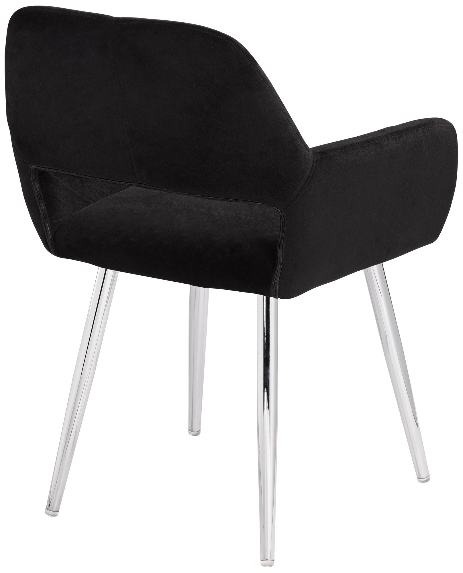 Martin Black Fabric Dining Chairs Set of 2