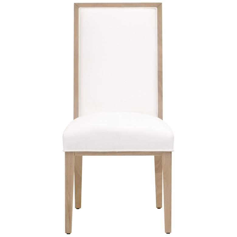 Image 1 Martin Dining Chair, LiveSmart Peyton-Pearl, Light Honey Oak, Set of 2