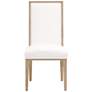 Martin Dining Chair, LiveSmart Peyton-Pearl, Light Honey Oak, Set of 2