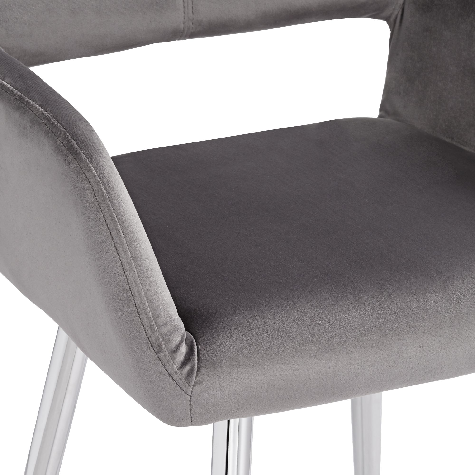 Martin Gray Fabric Dining Chair 63T01 Lamps Plus